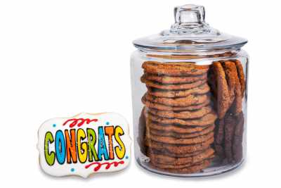 Enlarge photo of Congrats Cookie Jar