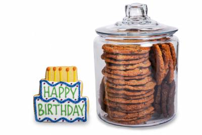 Birthday Cookie Jar