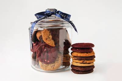 Enlarge photo of Small Chocolate Lovers Cookie Jar (24 Cookies)